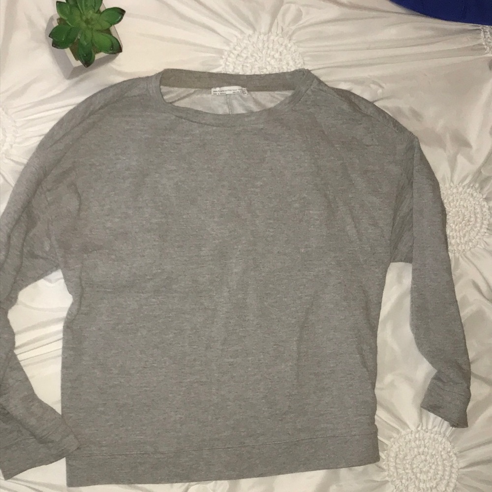 Zara Grey Crewneck